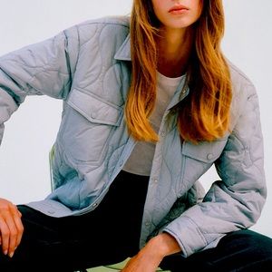 The Ganna Wilfred Free S Insulated Jacket in Grey - Aritzia New Never Worn